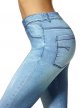 Women’s Faux Denim Knit Super Soft Legging