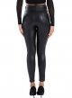 Women's imitation leather leggings High waist leather pants Elastic Leggings