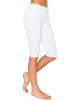 Cotton knee length leggings for women's shorts and underwear